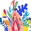 La naturaleza de la mujer. Un proyecto de Ilustración tradicional, Ilustración infantil e Ilustración botánica de Iria Sara - 08.04.2021