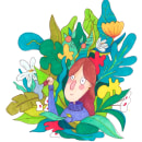 Autorretrato. Un proyecto de Ilustración tradicional, Ilustración infantil e Ilustración botánica de Iria Sara - 20.09.2020