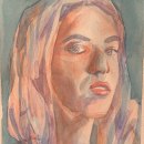 My project in Artistic Portrait with Watercolors course. Pintura em aquarela projeto de anazambranag - 21.04.2021