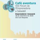 Portada Cafè Aventura. Design gráfico projeto de Roger Pérez Soler - 21.04.2021