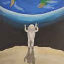 Astronaut. Artistic Drawing project by Dejan Trajkovic - 04.24.2021