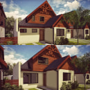 Proyecto 1 - Render 3D Inmobiliario. 3D, and Architecture project by Leonardo Astete - 04.25.2021