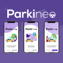 Proyecto Parkineo. Design, Advertising, UX / UI, Art Direction, and Graphic Design project by Carlos De Luz Muñoz - 04.30.2021
