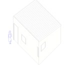Mi Proyecto del curso: Introducción al dibujo arquitectónico en AutoCAD. Architecture project by Jorge Martínez - 05.02.2021