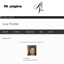 Mi Proyecto del curso: Creación de una web profesional con WordPress. Web Design project by Ana Isabel Portillo Portillo - 05.04.2021