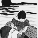 Mi Proyecto del curso: Introducción a la ilustración con tinta china. Un proyecto de Ilustración tradicional, Bellas Artes, Dibujo e Ilustración con tinta de Cecilia Aguilera - 23.05.2021