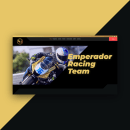 Emperador Racing Team. Web Design, and Web Development project by Curro Gavira - 05.24.2021