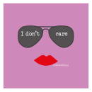 I don't care. Traditional illustration, and Graphic Design project by Marta Gómez Ruiz - 05.25.2021