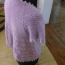 Mi Proyecto del curso:  Top-down: prendas a crochet de una sola pieza. Un proyecto de Moda, Diseño de moda, DIY y Crochet de Patricia Casanello - 28.05.2021