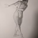 My project in Dynamic Figure Drawing course. Un proyecto de Bellas Artes, Bocetado, Dibujo a lápiz, Dibujo y Dibujo realista de katciaz - 01.06.2021