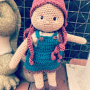 Mi Proyecto del curso: Amigurumi: diseño de ropa, pelo y complementos. Un proyecto de Artesanía, Diseño de juguetes, Tejido y Crochet de Tania Carmona Fernández - 05.06.2021