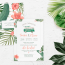 Invitación de boda - Tropical. Un proyecto de Diseño y Diseño gráfico de Nieves Blecua - 06.06.2021