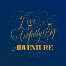 To Live Would Be An Awfully Big Adventure - Peter Pan. Lettering, Digital Lettering, and 3D Lettering project by Alejandro Landeros Guzmán - 06.03.2021