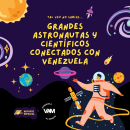 Grandes astronautas y científicos conectados con Venezuela | Carrusel para Instagram. Design, Infografia e Instagram projeto de Rosmina Suárez Piña - 21.05.2021