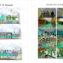 Centro Deportivo Renacer T7. Design e Ilustração tradicional projeto de Juan Jose - 22.06.2021