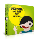 Mi proyecto: "Verona es una niña muy molona". Design editorial, Ilustração vetorial, Ilustração digital, Ilustração infantil, e Narrativa projeto de Rocío Clavero Calderón - 22.06.2021