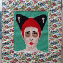 My project in Cross-Stitch Portrait Creation course - ASD. Un proyecto de Ilustración de retrato, Bordado, Ilustración textil, Decoración de interiores y Crochet de Jo Ullah - 03.04.2021