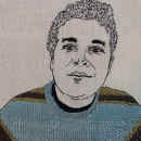 Mi Proyecto del curso: Creación de retratos bordados. Un proyecto de Ilustración de retrato, Bordado e Ilustración textil de cvelardesoto - 19.06.2021