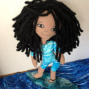 Meet Nalani - My project in Soft Toy Creation . Un proyecto de Diseño de personajes, Artesanía y Diseño de juguetes de Delonna Gibbs - 27.06.2021