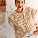 Chaleco Malva. Design, e Crochê projeto de Alelí Deco Crochet - 28.06.2021