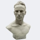Mi Proyecto del curso: Retrato en barro: modela un rostro a escala real. Een project van  Beeldende kunst y Beeldhouwwerk van Efraïm Rodríguez - 05.07.2021