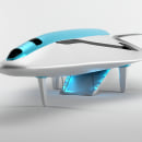 3D Modeled Spaceship. Design, 3D, e Modelagem 3D projeto de Ezequiel Varas - 11.10.2020