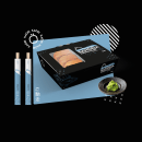 Desarrollo de identidad visual para Kaöri sushi galego . Un proyecto de Br, ing e Identidad, Consultoría creativa, Diseño gráfico, Packaging y Diseño Web de Daniel Lores - 14.11.2020