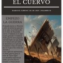 El cuervo || Portada del volumen 18 (Academia Corvus). Un projet de Conception éditoriale de Eline Ramirez - 12.07.2021