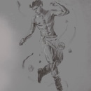 Mi Proyecto del curso: Técnicas de dibujo tradicional con Procreate - fight dancer. Un proyecto de Ilustración tradicional, Ilustración digital, Ilustración de retrato, Dibujo de Retrato y Dibujo digital de Mauricio Arrieta - 16.07.2021