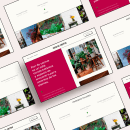 Página web Flor de cactus. Un proyecto de Consultoría creativa, Diseño gráfico, Diseño Web y Desarrollo Web de estudiochinampa - 19.07.2021