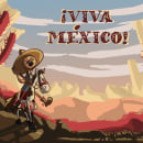 ¡Viva México!. Traditional illustration project by Dalia Carvajal Celma - 07.23.2021