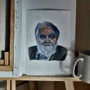 OSVALDO . Design, Photograph, Fine Arts, Painting, and Oil Painting project by Lucia Vazquez - 07.28.2021