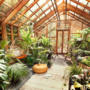 Indoor Greenhouse. Un proyecto de 3D, Arquitectura, Diseño de interiores y Retoque fotográfico de Nina Marie - 10.04.2021