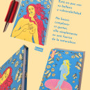 Mi linea de cuadernos ilustrados / Serie Musas. Traditional illustration project by Judith Hilen - 07.30.2021
