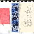 The Bee , The Cat and The Wolf. Un proyecto de Bellas Artes, Creatividad, Dibujo a lápiz, Dibujo y Sketchbook de Muhammad Adib Adam - 16.07.2021