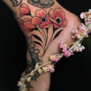 Freehand ankle filler. Un projet de Conception de tatouage de Jen Tonic - 16.10.2020