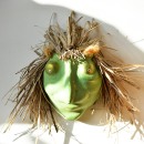 Green Witch | Máscara . Un proyecto de Diseño de personajes, Bellas Artes y VFX de Kat Franco - 31.05.2021