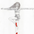 Mi Proyecto del curso: Dibujo anatómico para principiantes. Fine Arts, Sketching, Pencil Drawing, Drawing, Realistic Drawing, and Figure Drawing project by Patricia Pina - 08.04.2021