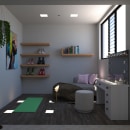 Room | Extension & Interior design . 3D, Interior Architecture, 3D Modeling, Digital Architecture, Interior Decoration, Architectural Photograph & Interior Photograph project by Luis Arroyave - 07.29.2021