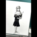 Practice Manga Ink Art - Characters from Fake series. Een project van  Illustratie met inkt y Manga van Sheetal Martine Joseph - 29.07.2021