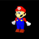 Modelando a Mario (N64). Modelagem 3D projeto de José María González - 02.03.2020