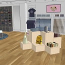 Mi Proyecto del curso: Creación de proyectos de interiorismo con SketchUp. Arquitetura de interiores, Design de interiores, Modelagem 3D, 3D Design e Interiores projeto de gutierrez_susana - 11.08.2021