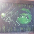 Mural tienda sistemas informaticos. Advertising, and Painting project by edcamarero - 07.01.2021