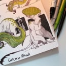 Sketchbook / Creature designs. Un progetto di Character design, Bozzetti, Creatività, Disegno a matita, Disegno e Arte concettuale di Rowena Frenzel - 12.08.2021