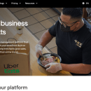 Uber Eats B2B website, SEO specifications. Web Development, Content Marketing, and SEO project by Dimitri Prosvirin - 08.25.2021