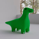 DINOSAURIO. Design, 3D, 3D Modeling, and 3D Character Design project by César Ureña - 07.05.2021