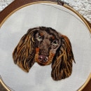 My project in Needle Painting for Beginners course. Embroider, Textile Illustration, and Naturalistic Illustration project by Tereza Yordanova - 08.26.2021