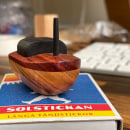 Wood boat made of exotic woods: Ebony wood, cocobolo and olive.. To, Design, and Woodworking project by Alex Sergeev - 09.03.2021
