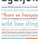 AGUIJÖN, tipografía geométrica, funcional y sin serifa. . Un progetto di Tipografia di Antonio Ramón Luque Miranda - 07.09.2021