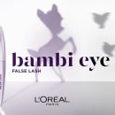 L'Oréal Bambi Eye Fals Lash Mascara  . Een project van  Reclame, Film, video en televisie, Fotografische postproductie y Televisie van Sophie Simmons - 08.09.2021